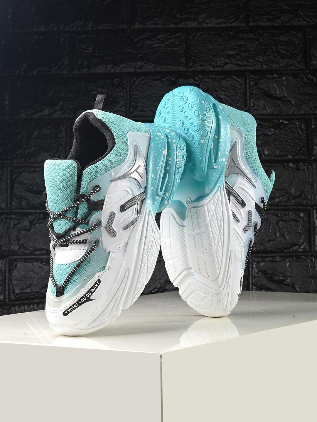 knoos women mesh colourblocked lightweight comfort insole sneakers