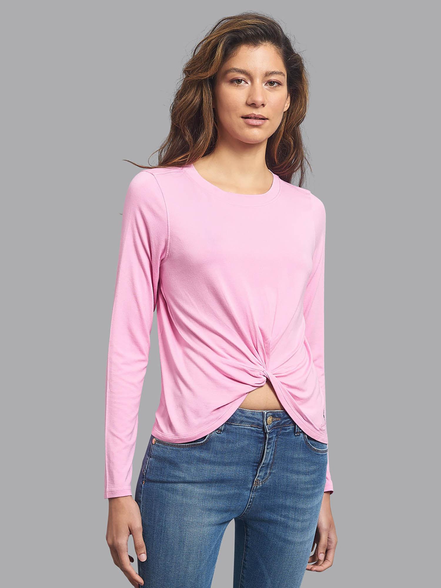 knot so fast long sleeve top