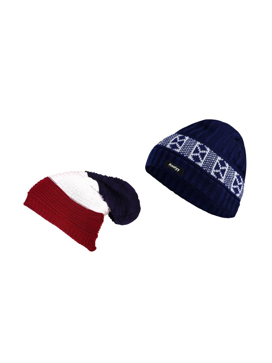 knotyy men pack of 2 beanie
