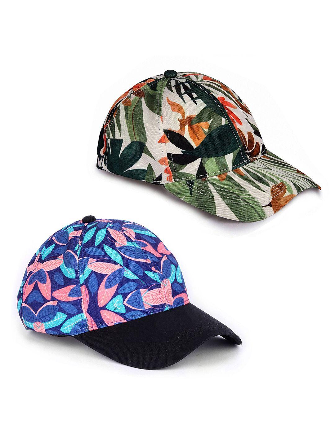 knotyy pack of 2 printed snapback cap