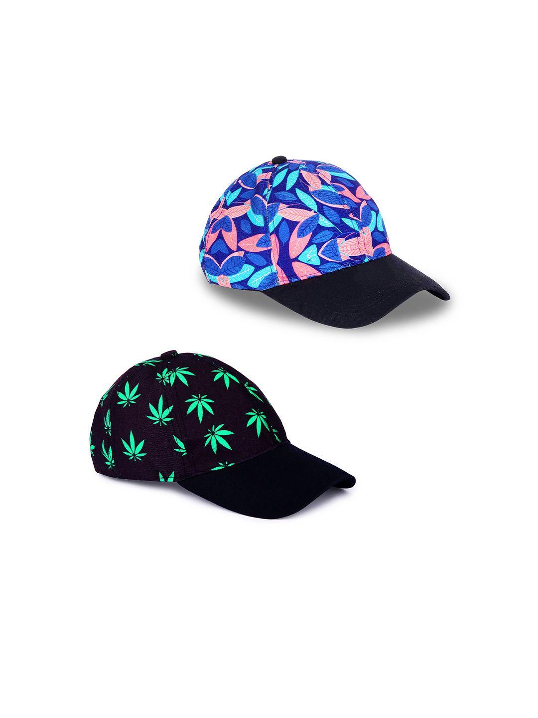 knotyy unisex pack of 2 printed baseball cap