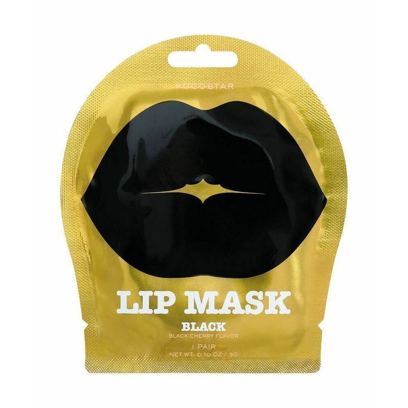 kocostar lip mask black - soothing & glow