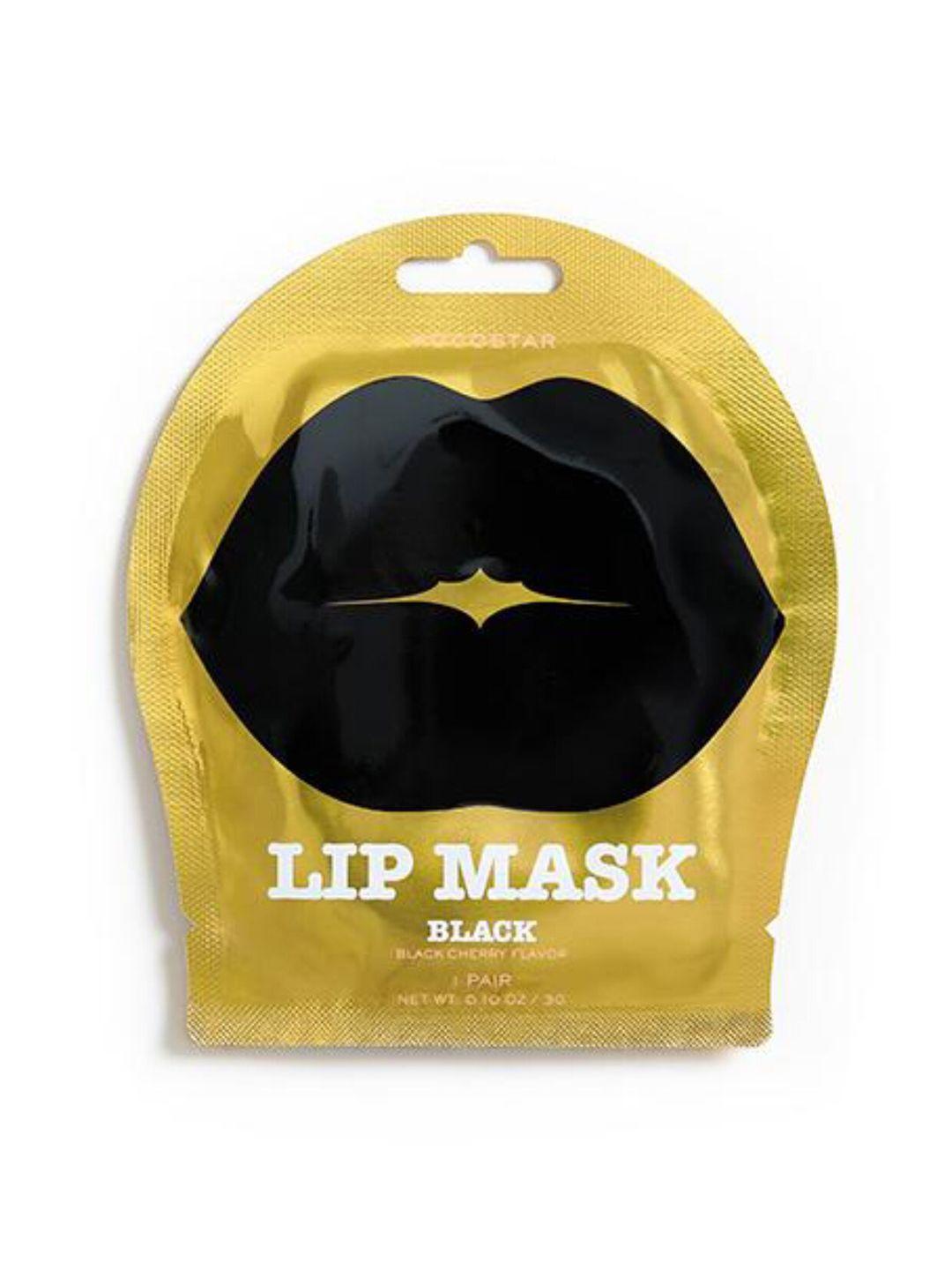 kocostar soothing & glow black cherry lip mask - 3 g