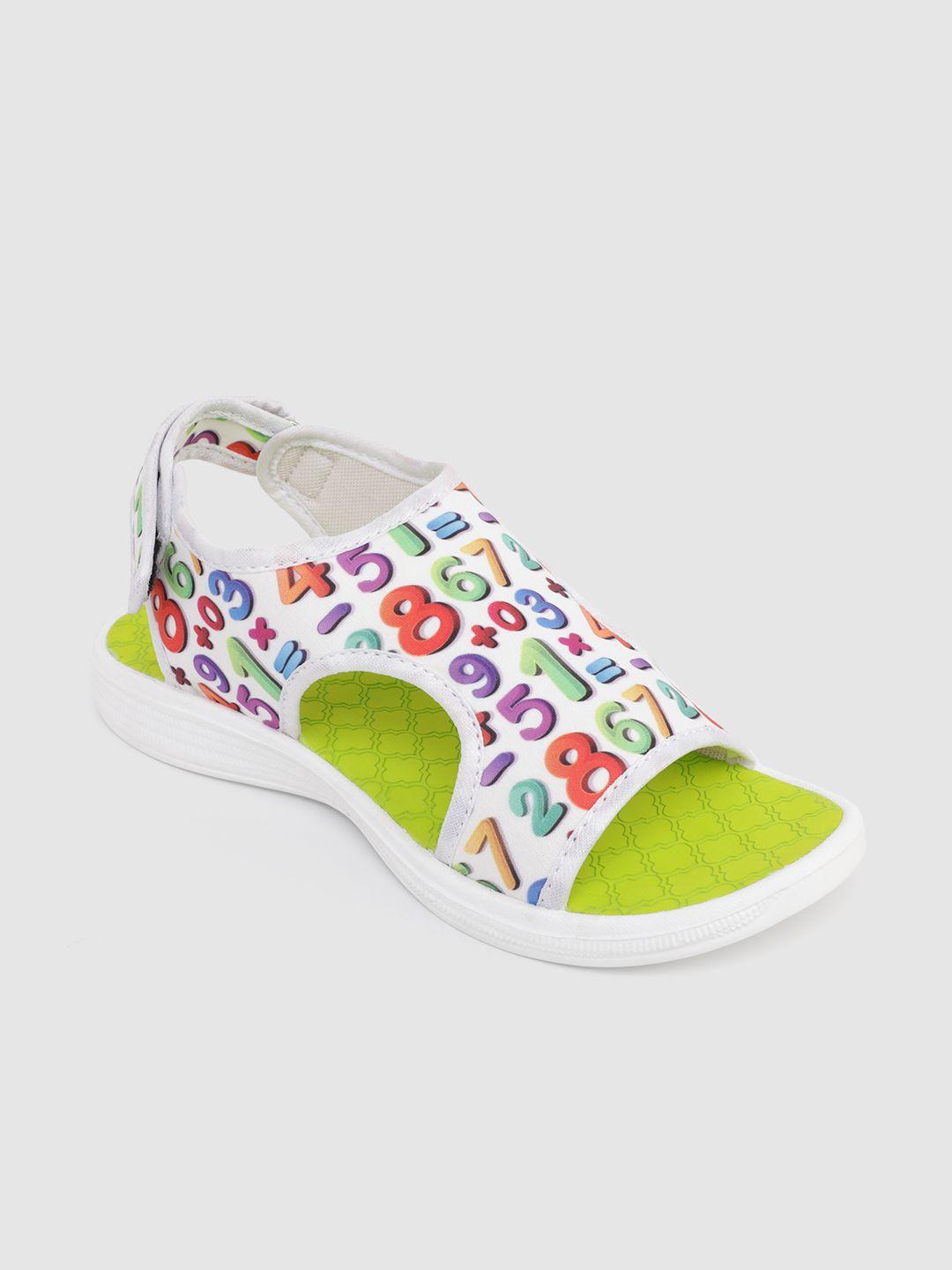 kook n keech women multicoloured sports sandals with cut-out