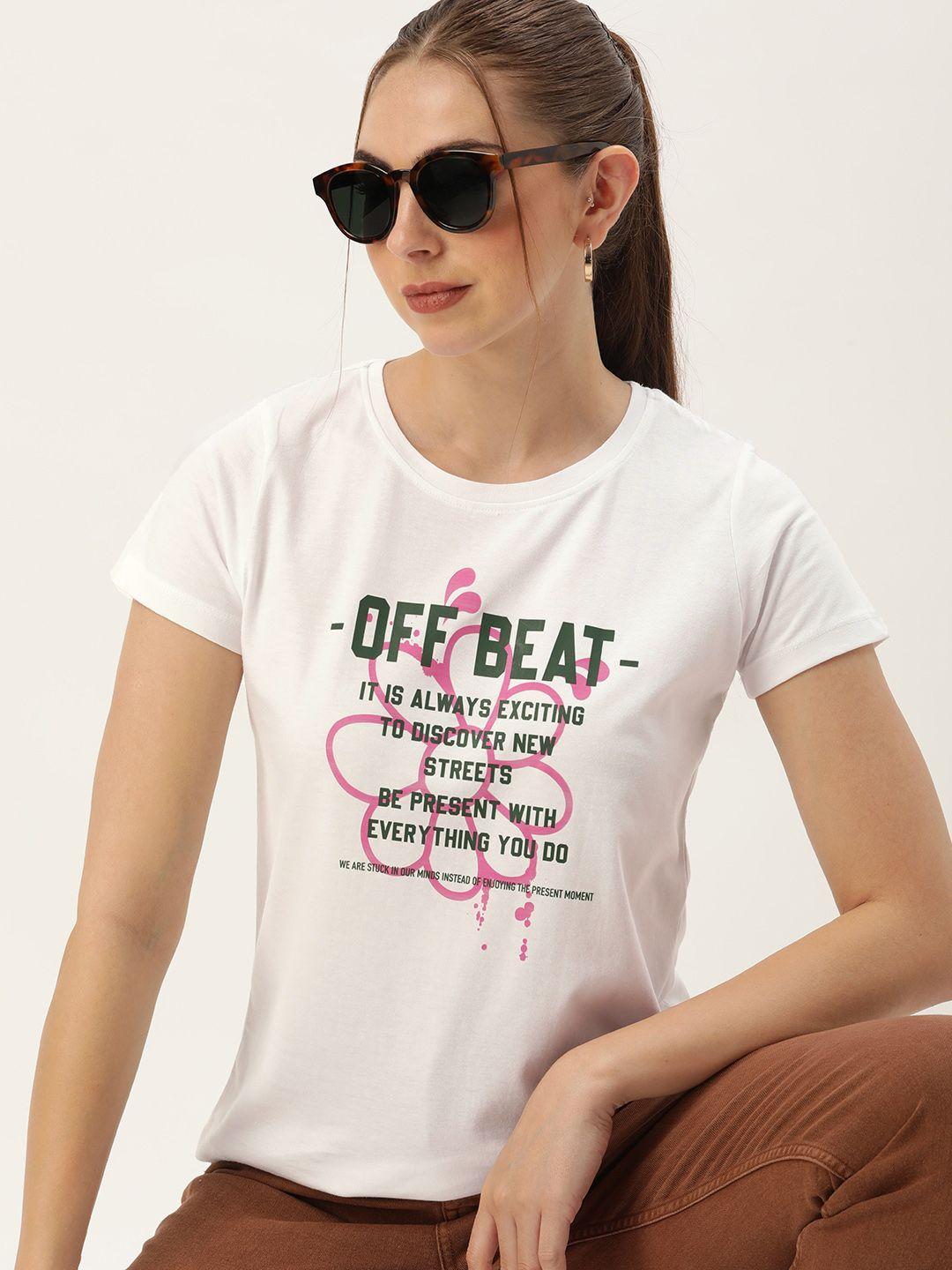kook n keech women typography printed t-shirt