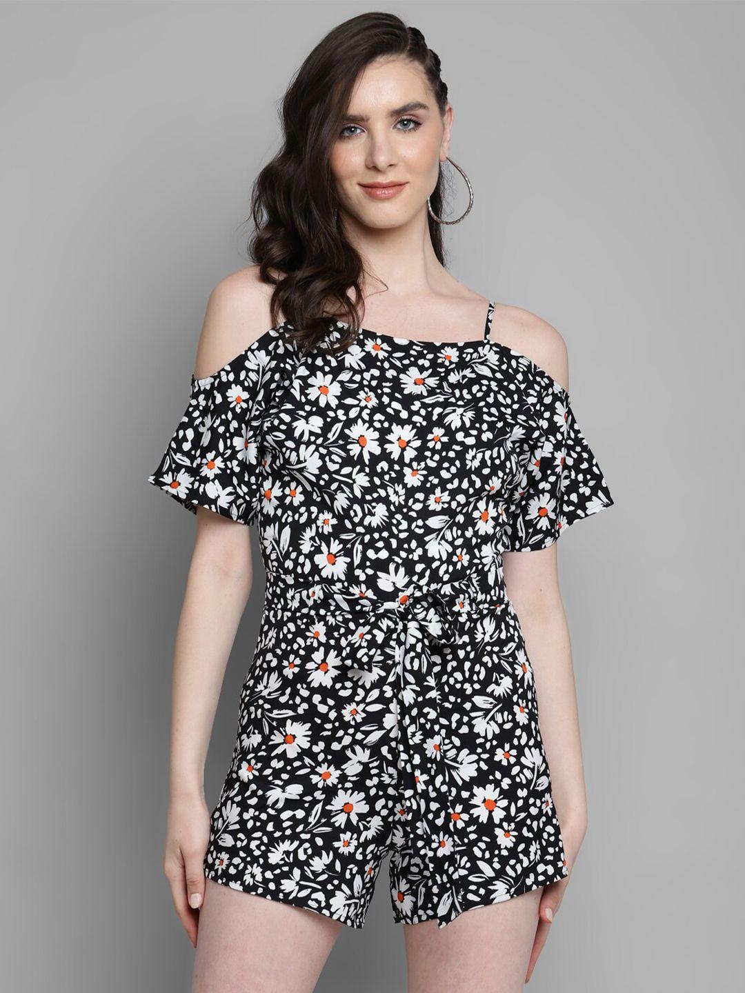 kook n keech floral printed playsuit