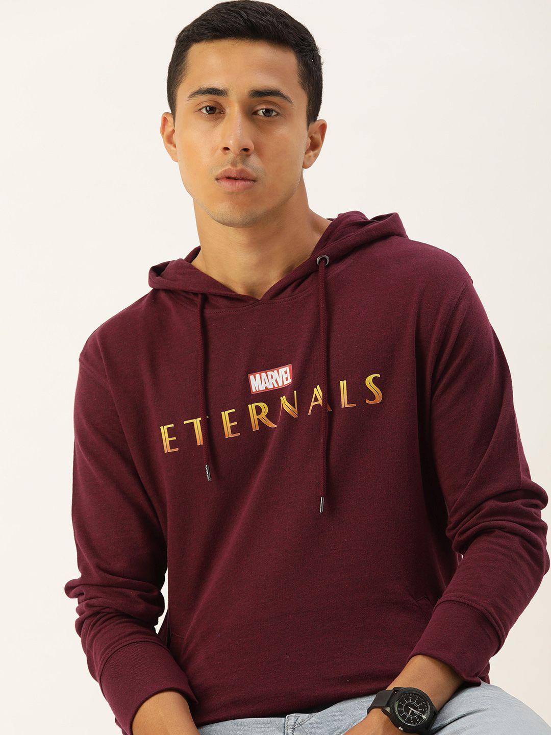 kook n keech marvel men eternal printed hooded sweatshirt