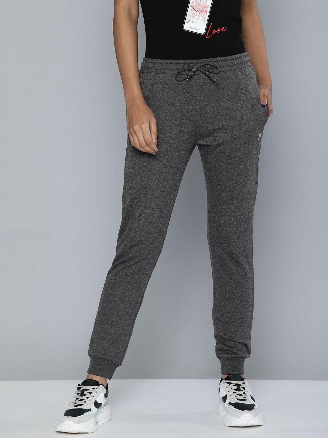 kook n keech men grey solid mid rise casual joggers