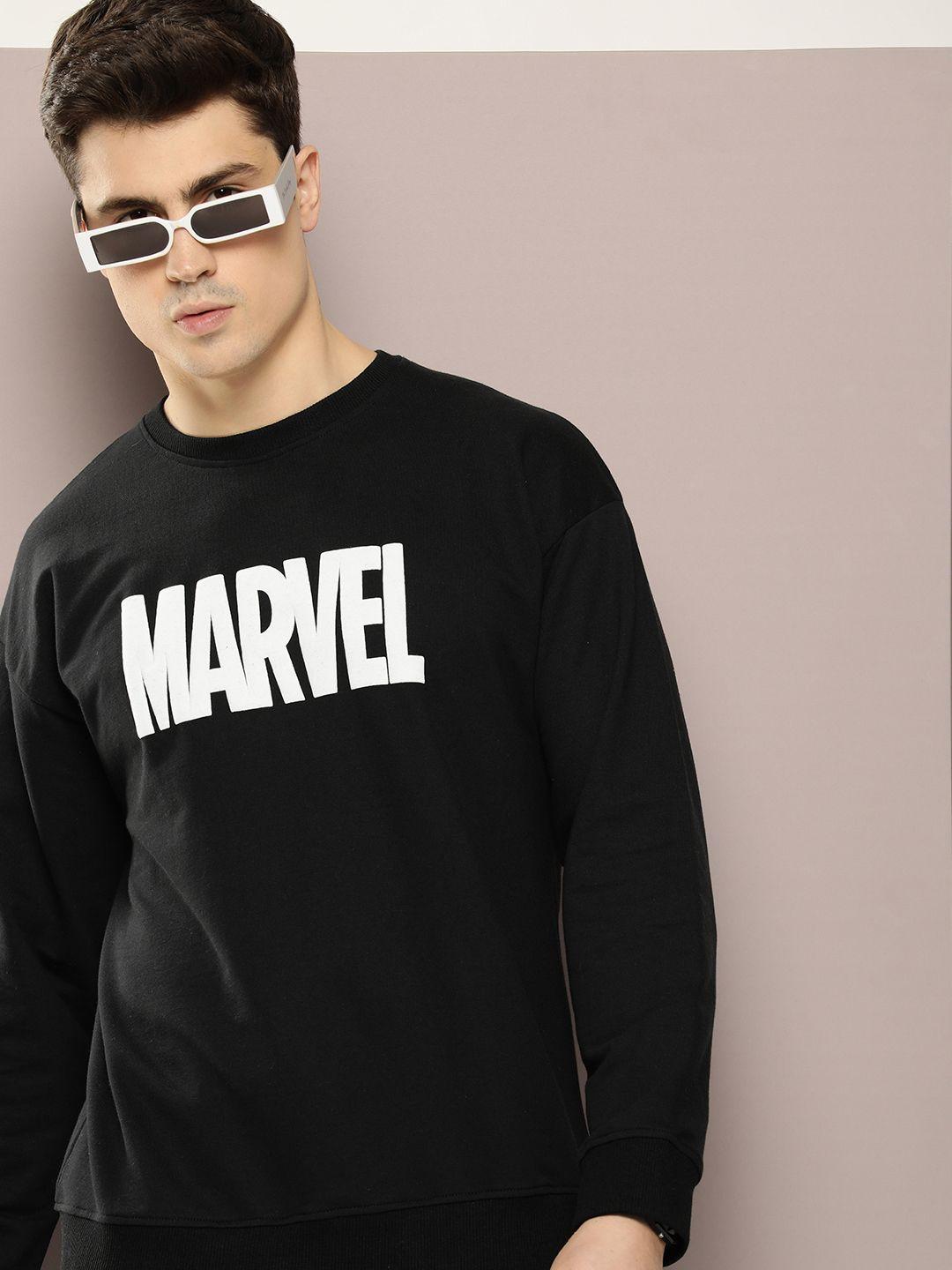 kook n keech men marvel printed cotton sweatshirt