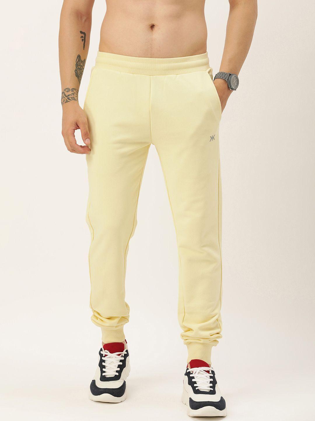 kook n keech men slim fit pure cotton joggers