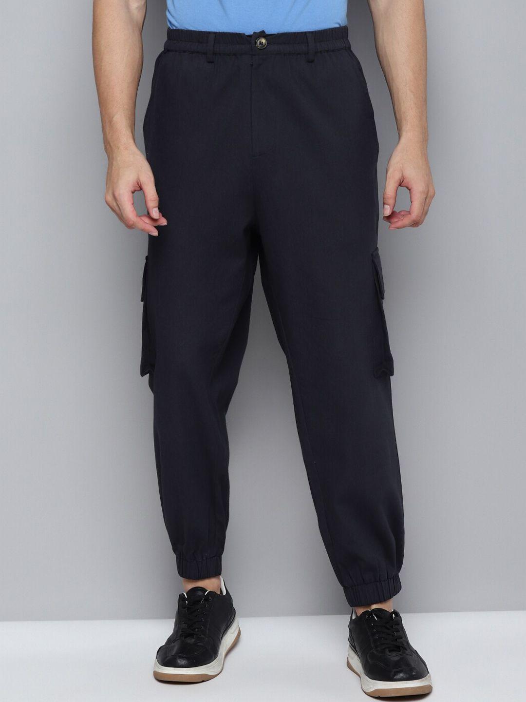 kook n keech men smart loose fit cotton joggers