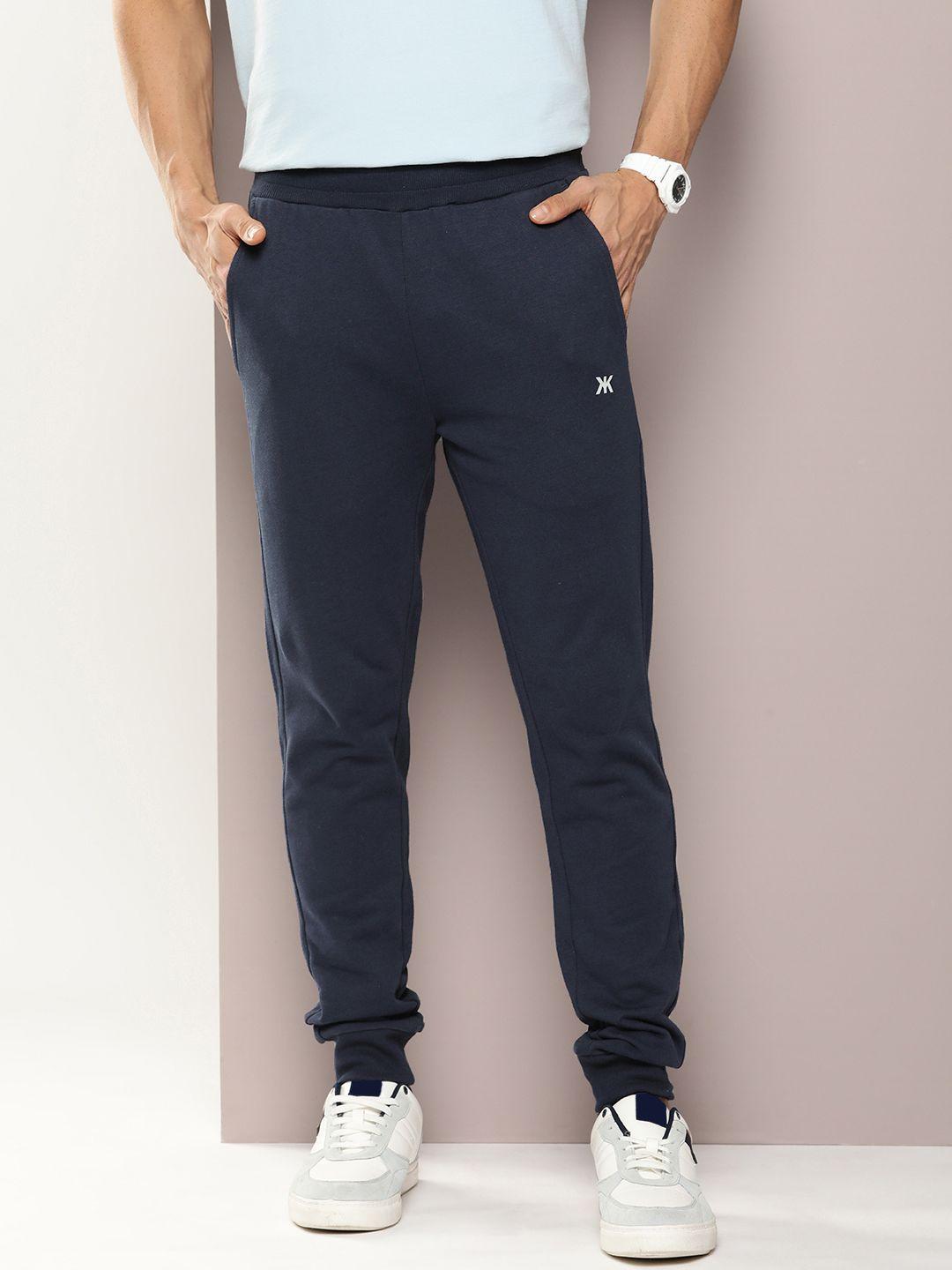 kook n keech men solid regular fit joggers