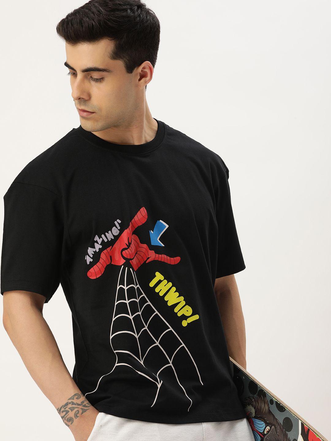 kook n keech men spiderman pure cotton t-shirt