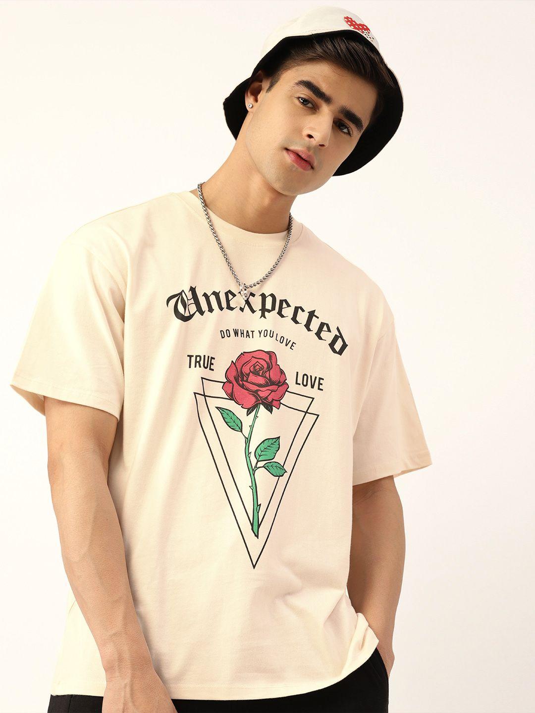 kook n keech men typography printed pure cotton valentine t-shirt