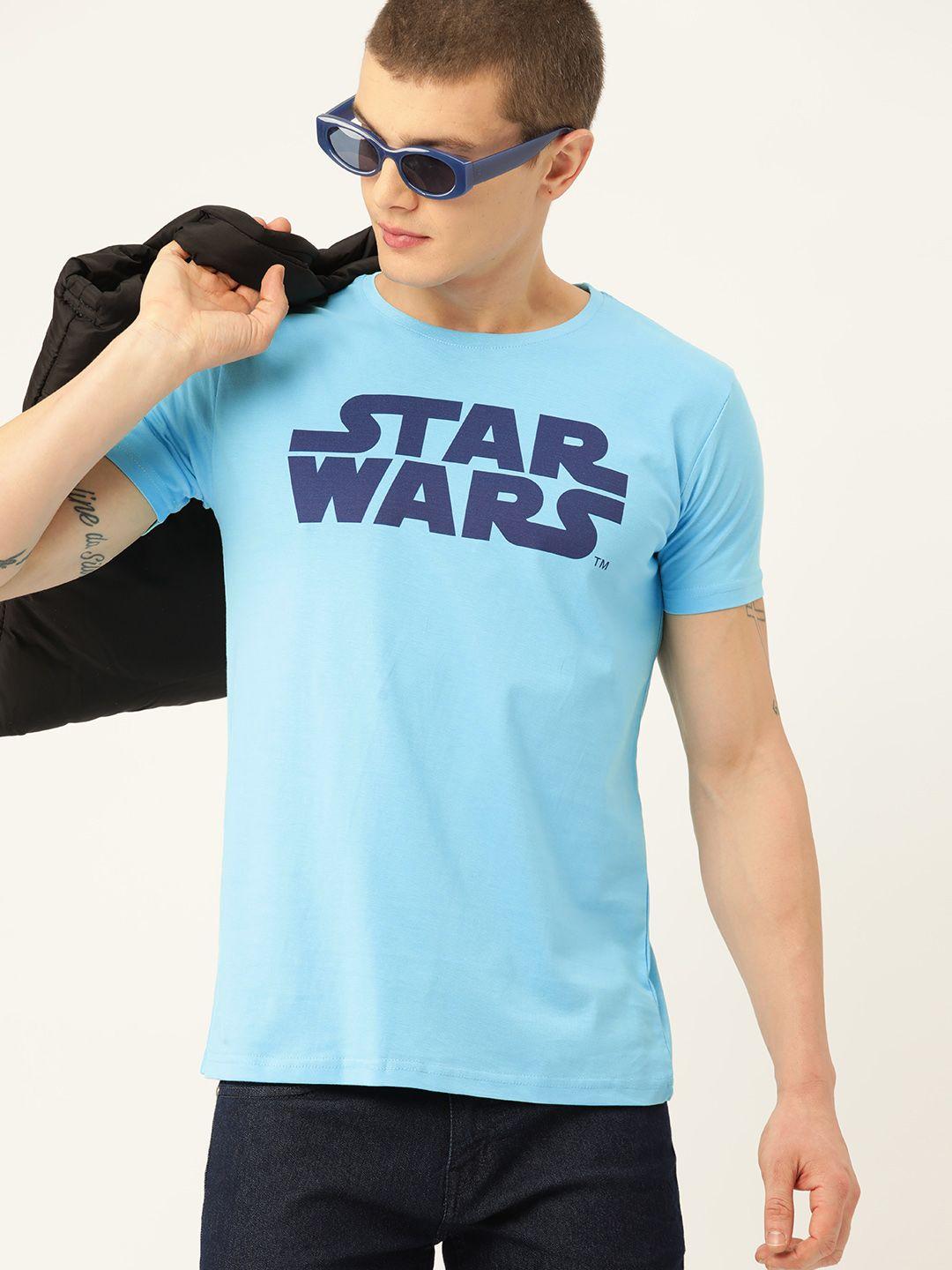 kook n keech men typography star wars printed t-shirt