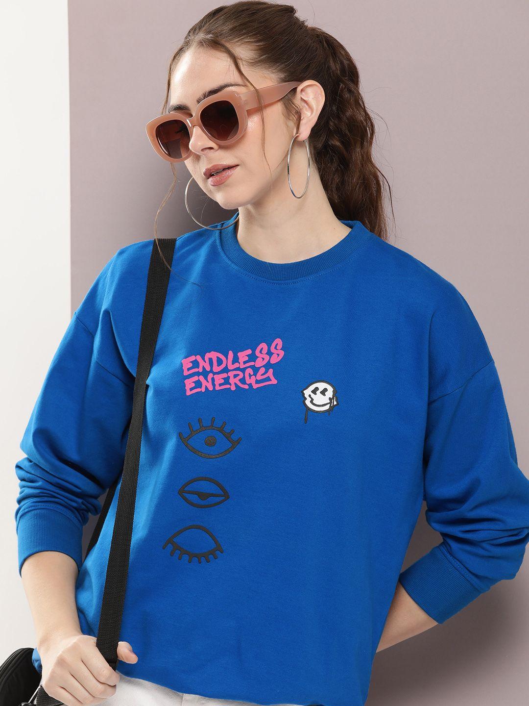 kook n keech printed pure cotton sweatshirt