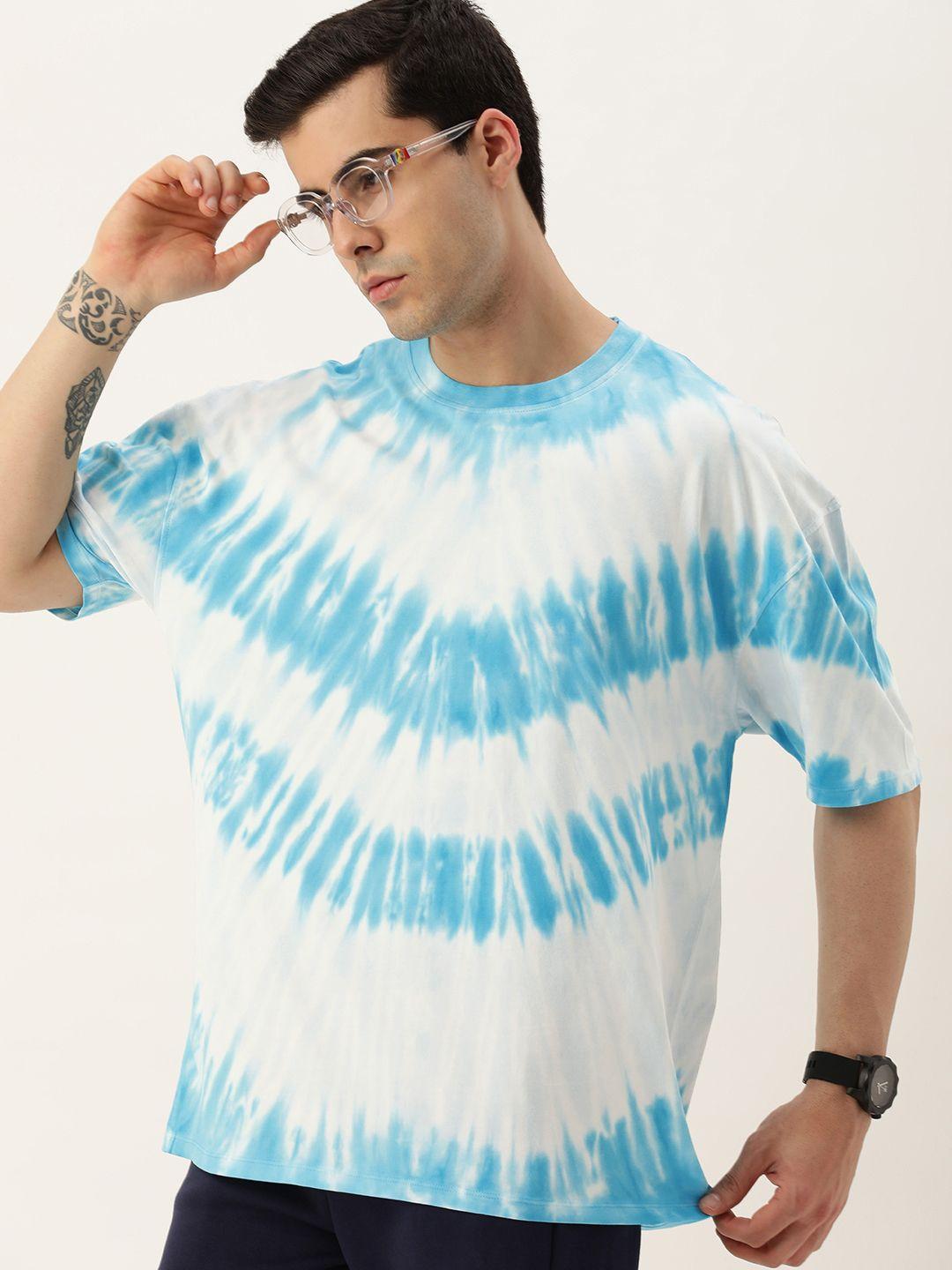kook n keech tie and dye dyed pure cotton loose t-shirt