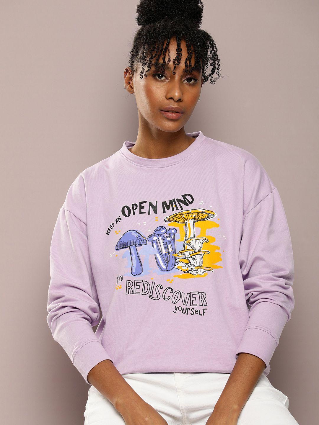 kook n keech women graphic printed sweatshirt