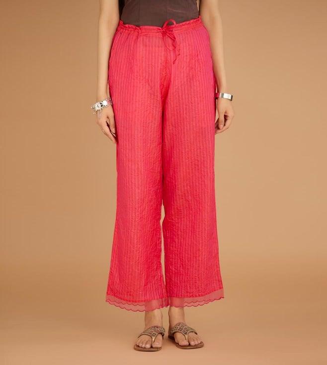 kora fuchsia pants