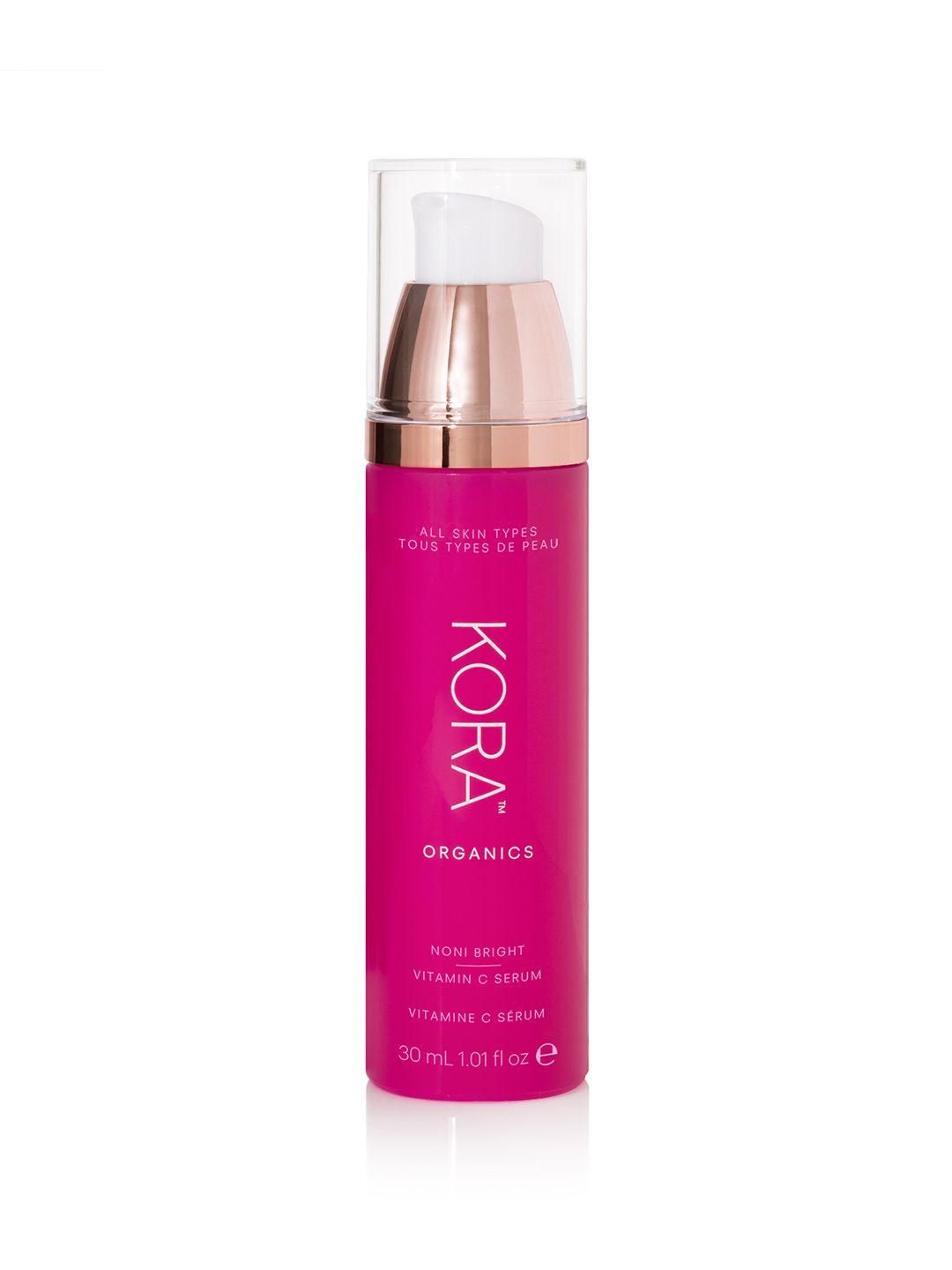 kora organics unisex noni bright vitamin c face serum 30 ml