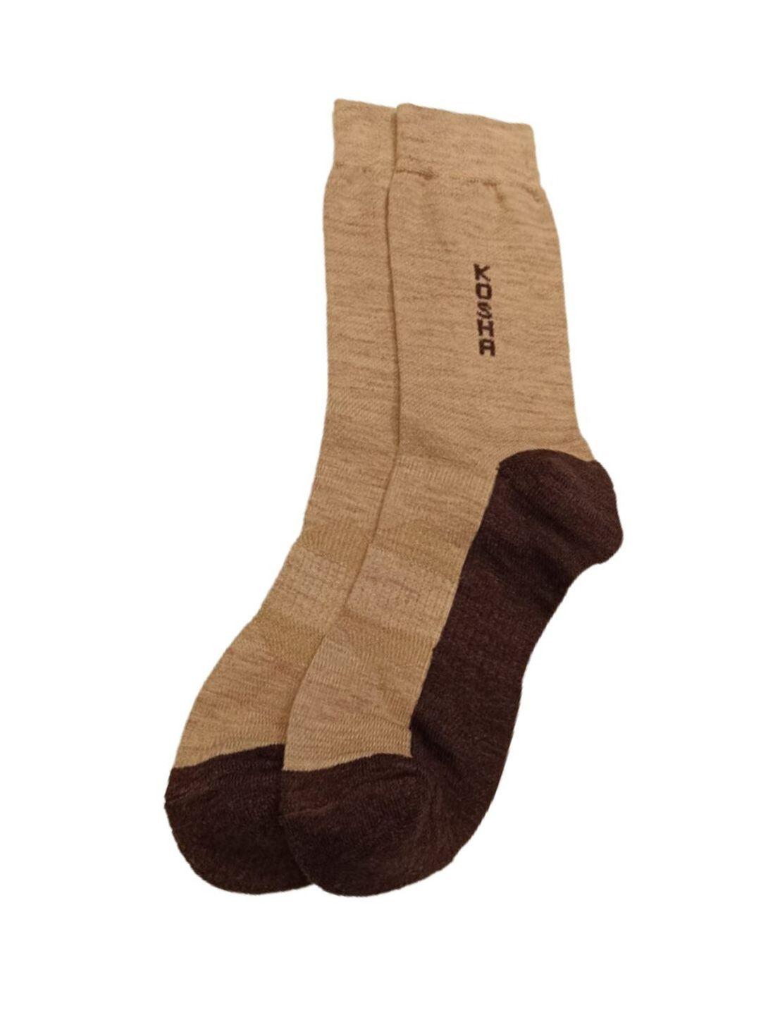 kosha men merino wool regular length warm technical socks