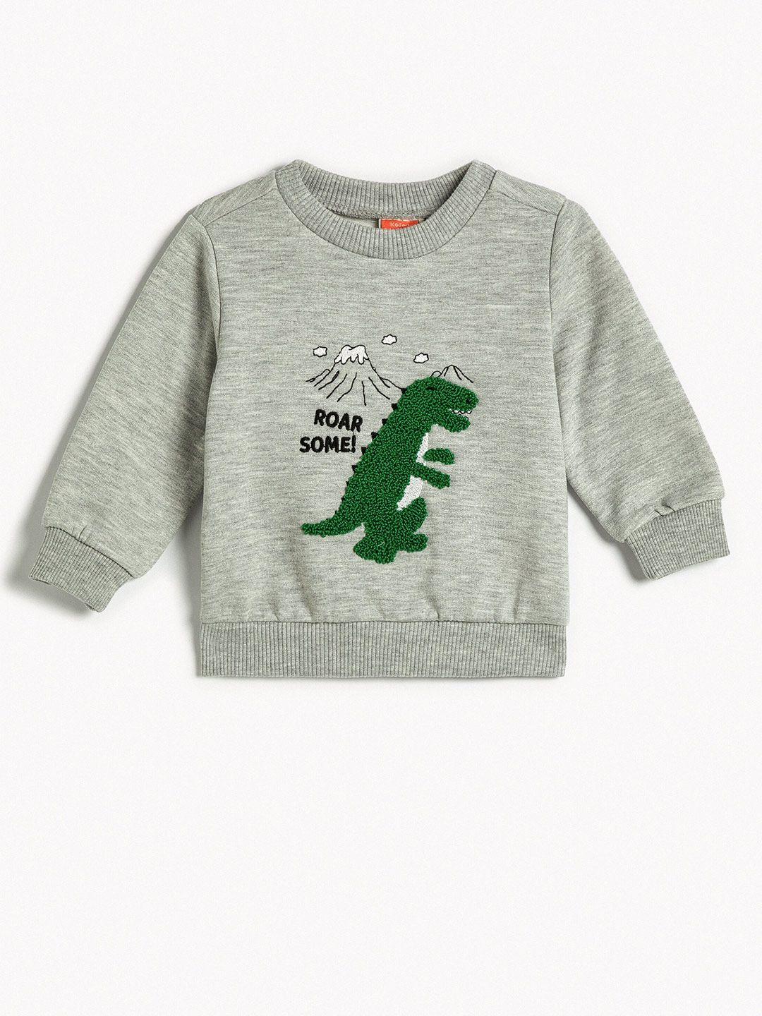 koton boys embroidered pullover