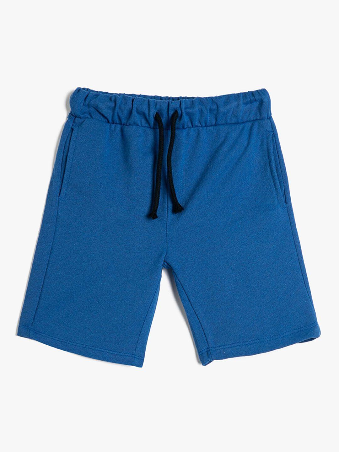 koton boys mid rise regular fit shorts