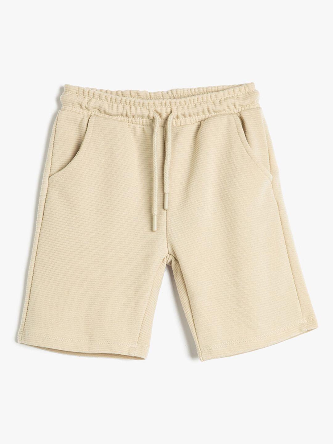 koton boys mid-rise shorts
