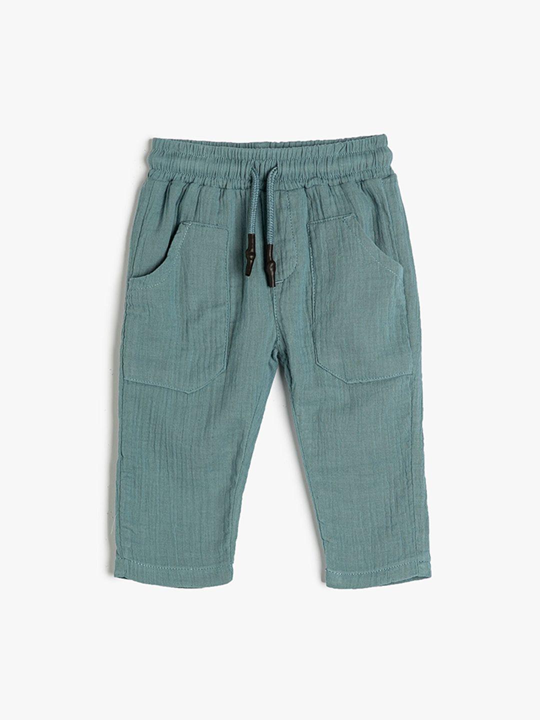 koton boys mid rise trousers