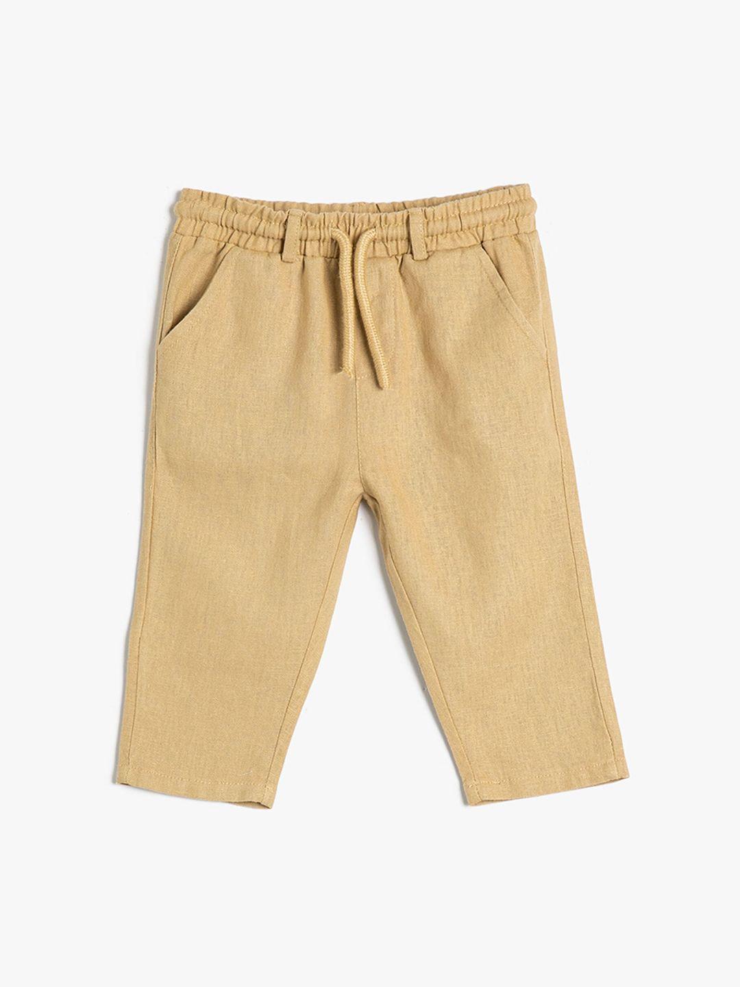 koton boys mid rise trousers