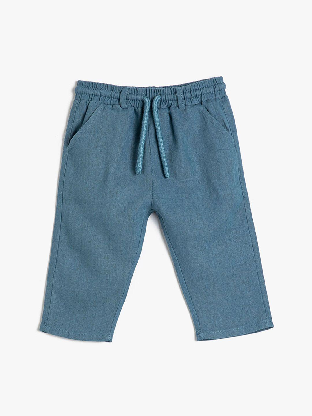 koton boys mid rise trousers