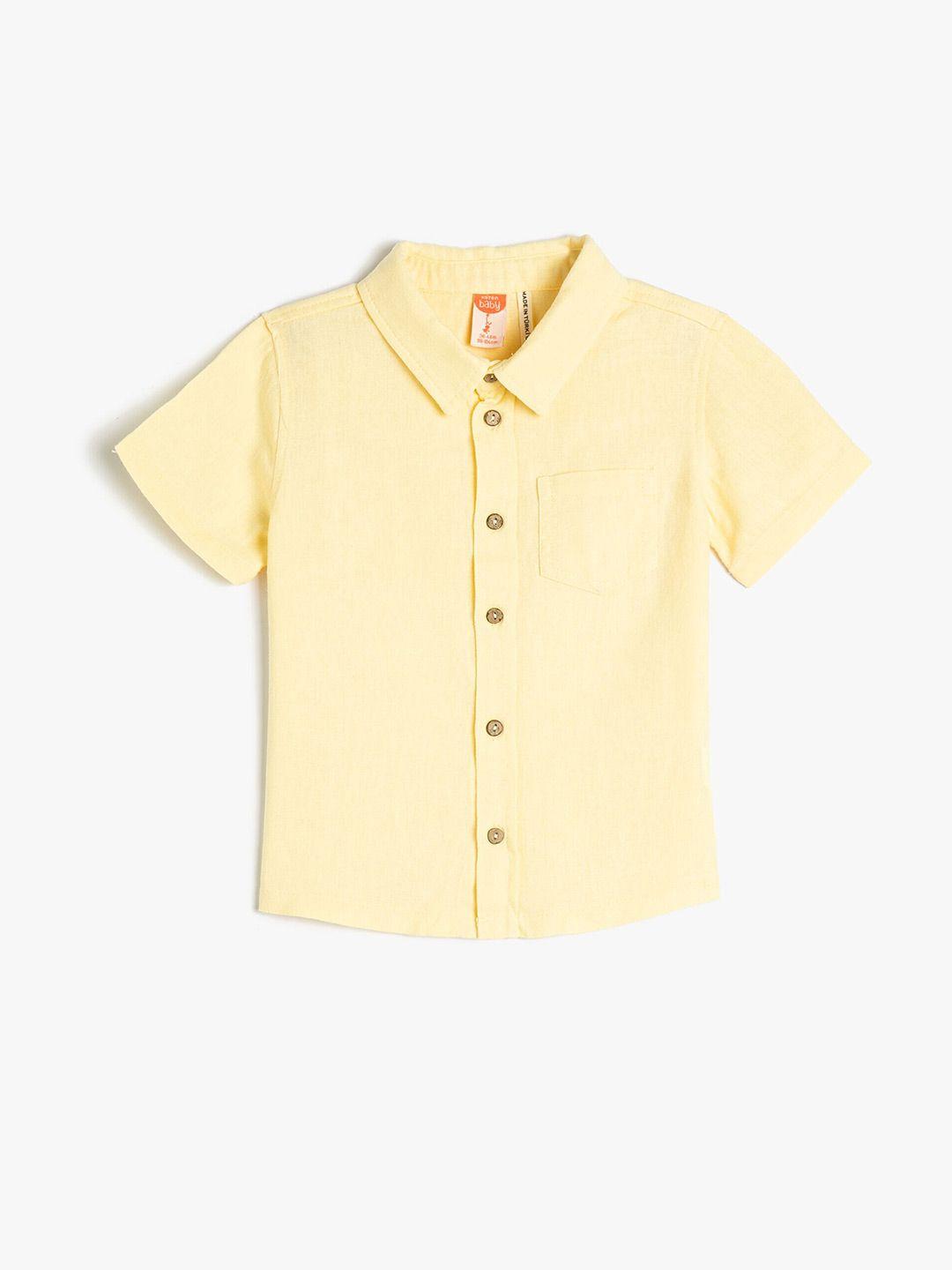 koton infants regular fit casual shirt