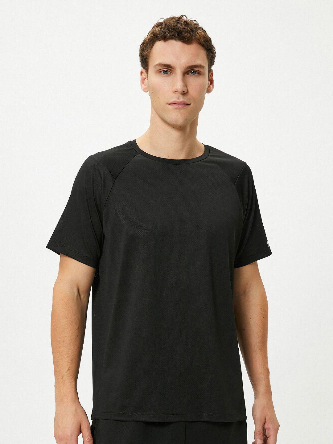 koton men black t-shirt