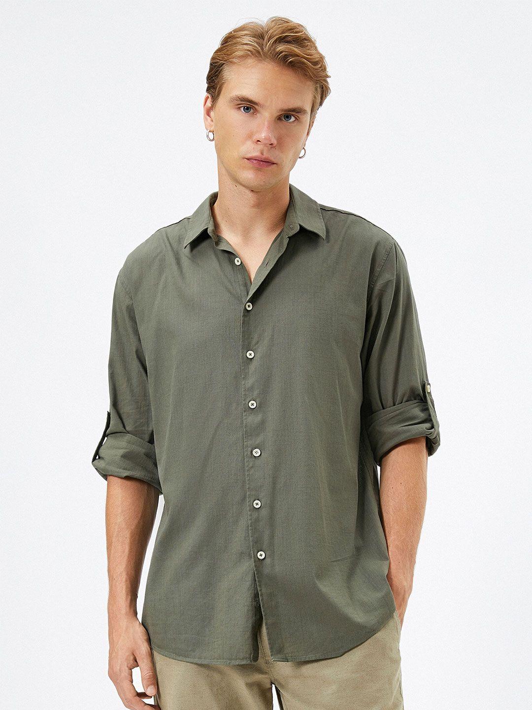 koton men opaque casual shirt