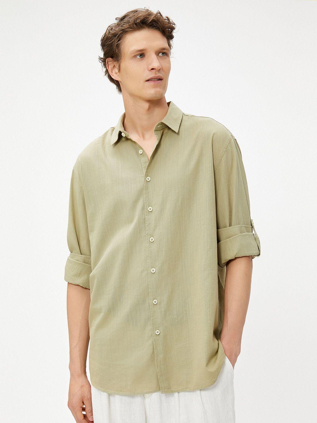 koton men opaque casual shirt