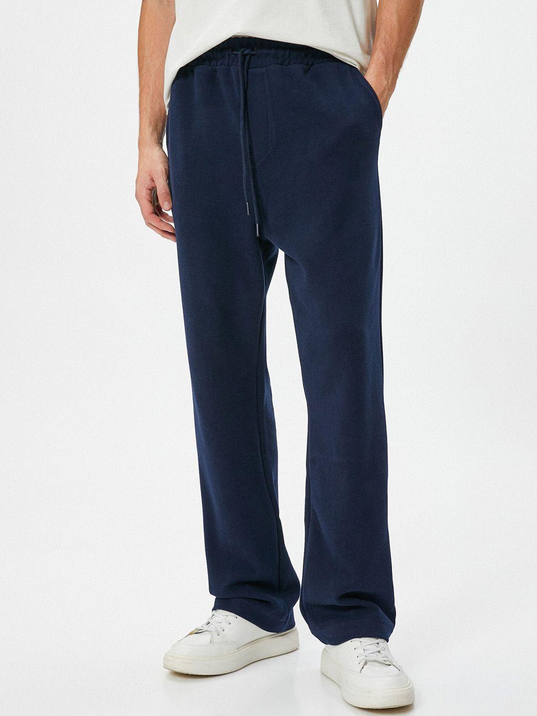 koton men regular fit track pants