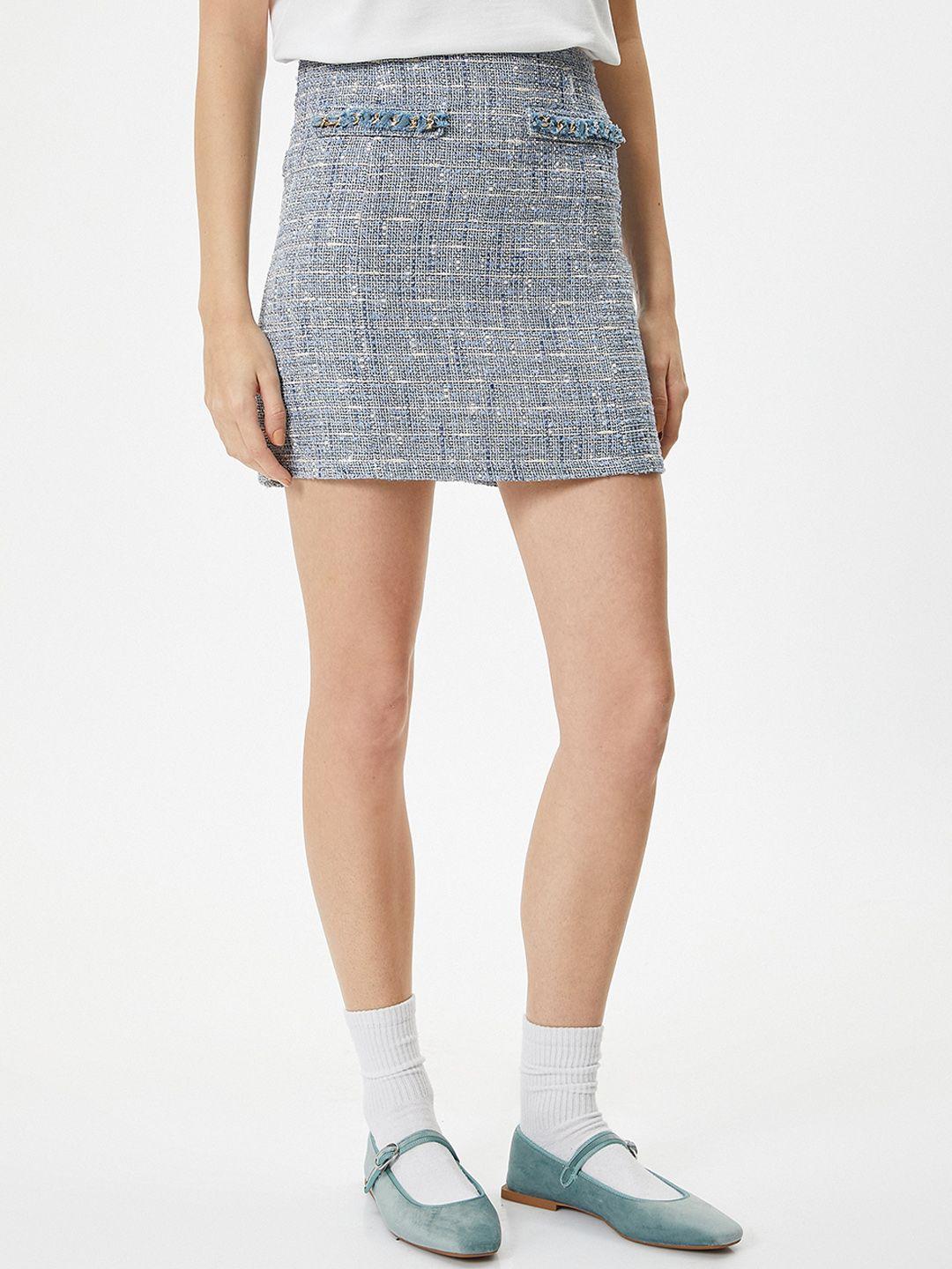 koton mid-rise mini-length pencil skirt