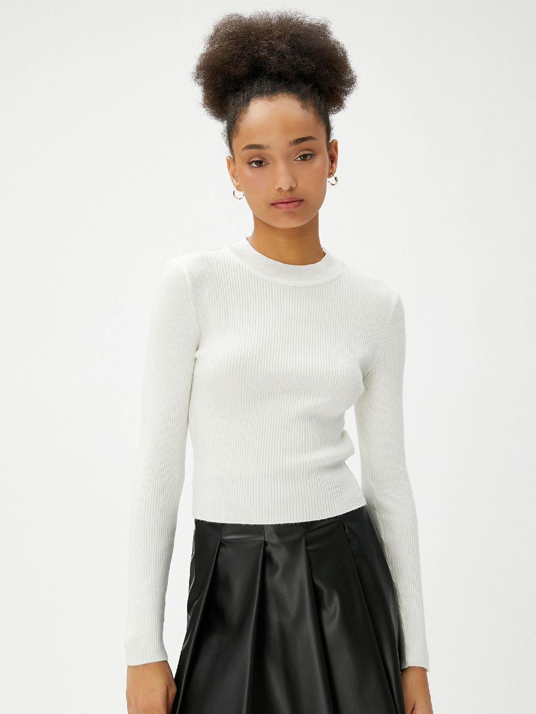 koton ribbed knitted pullover