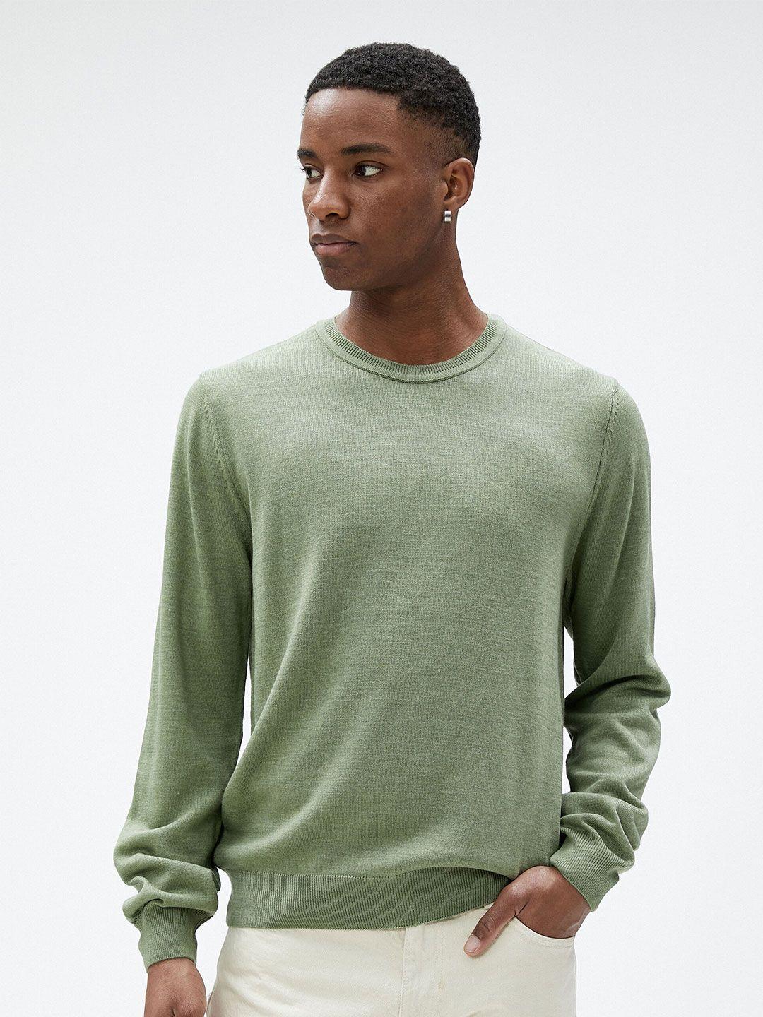 koton round neck acrylic pullover sweaters