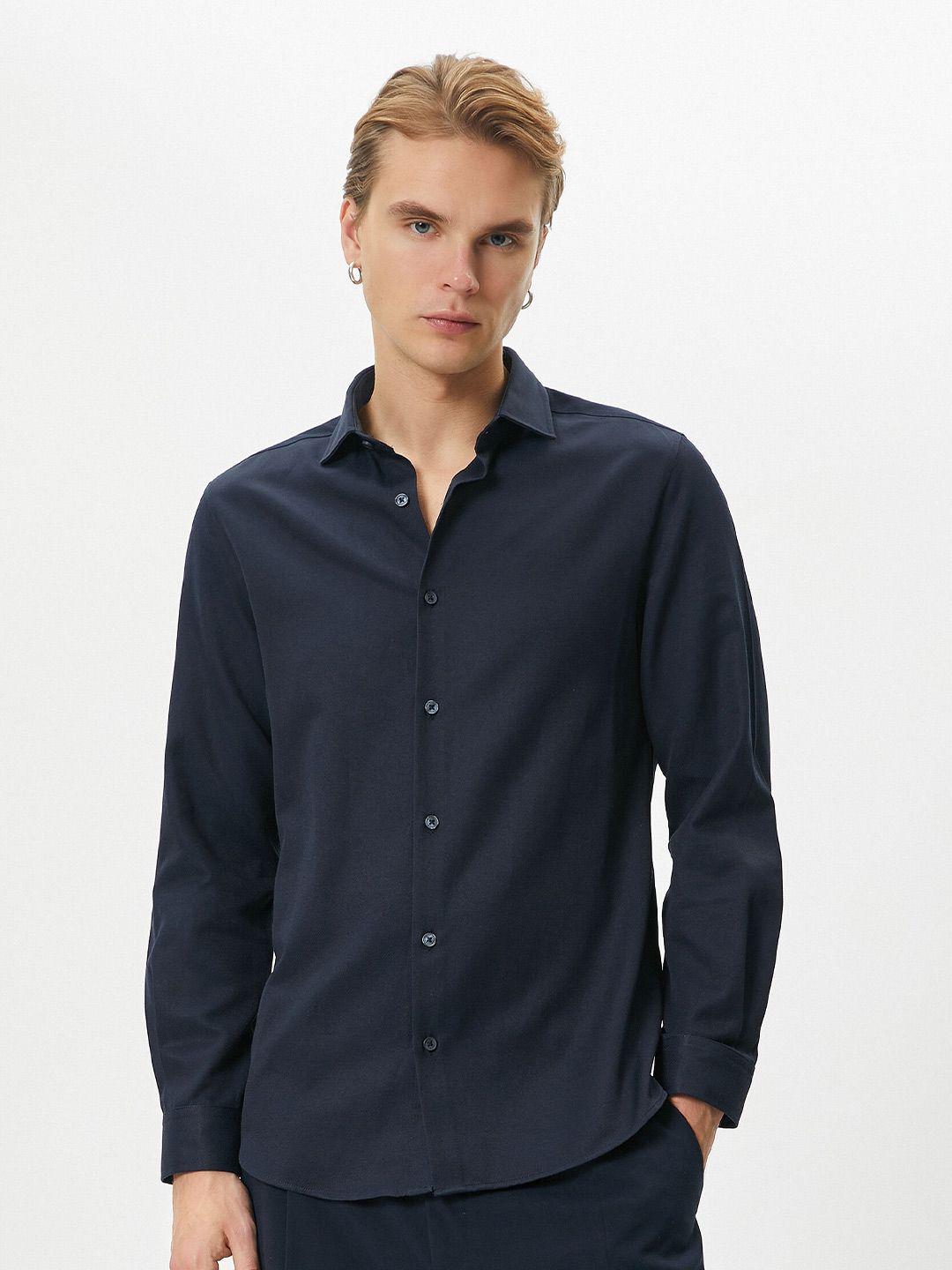 koton spread collar casual shirt