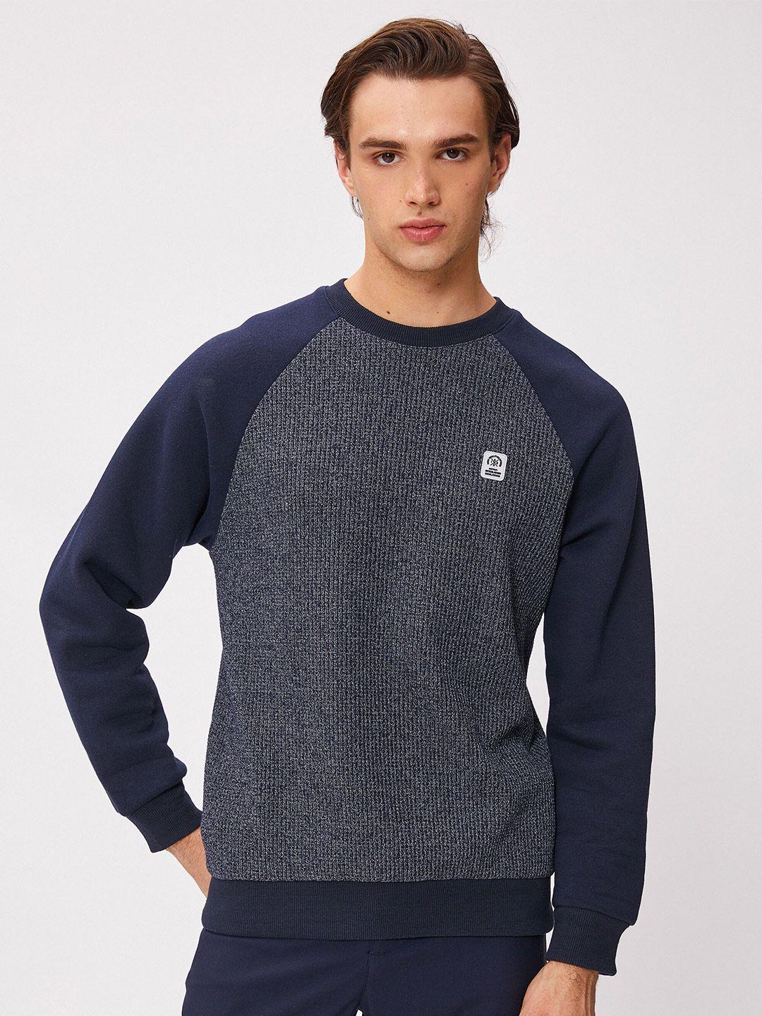 koton striped long sleeves pullover