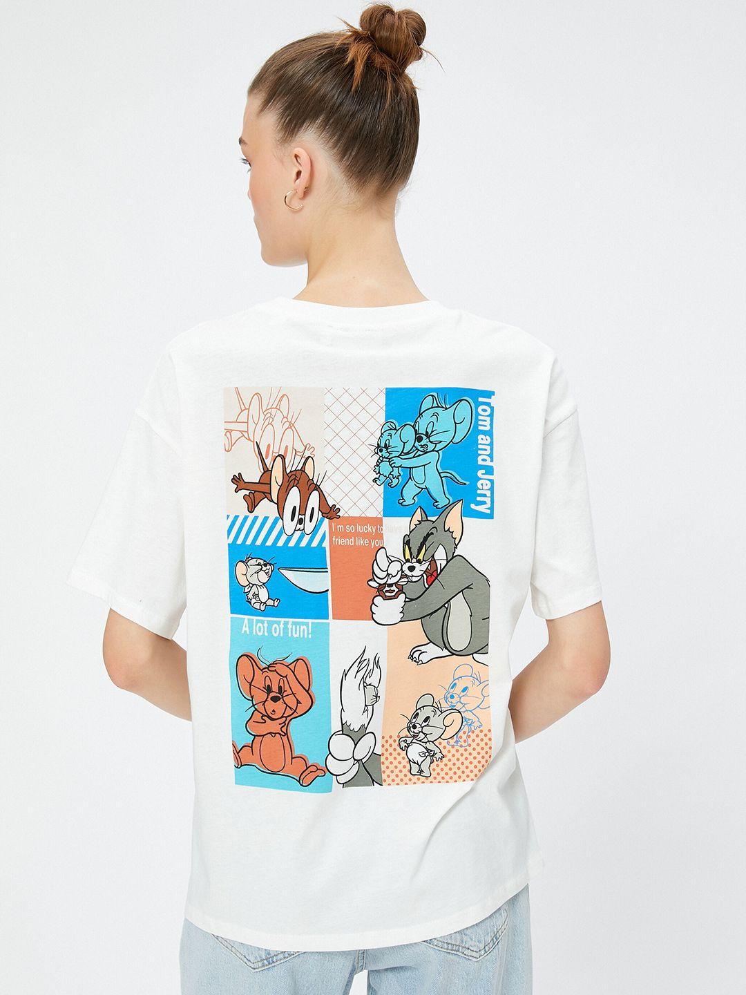 koton tom & jerry printed t-shirt