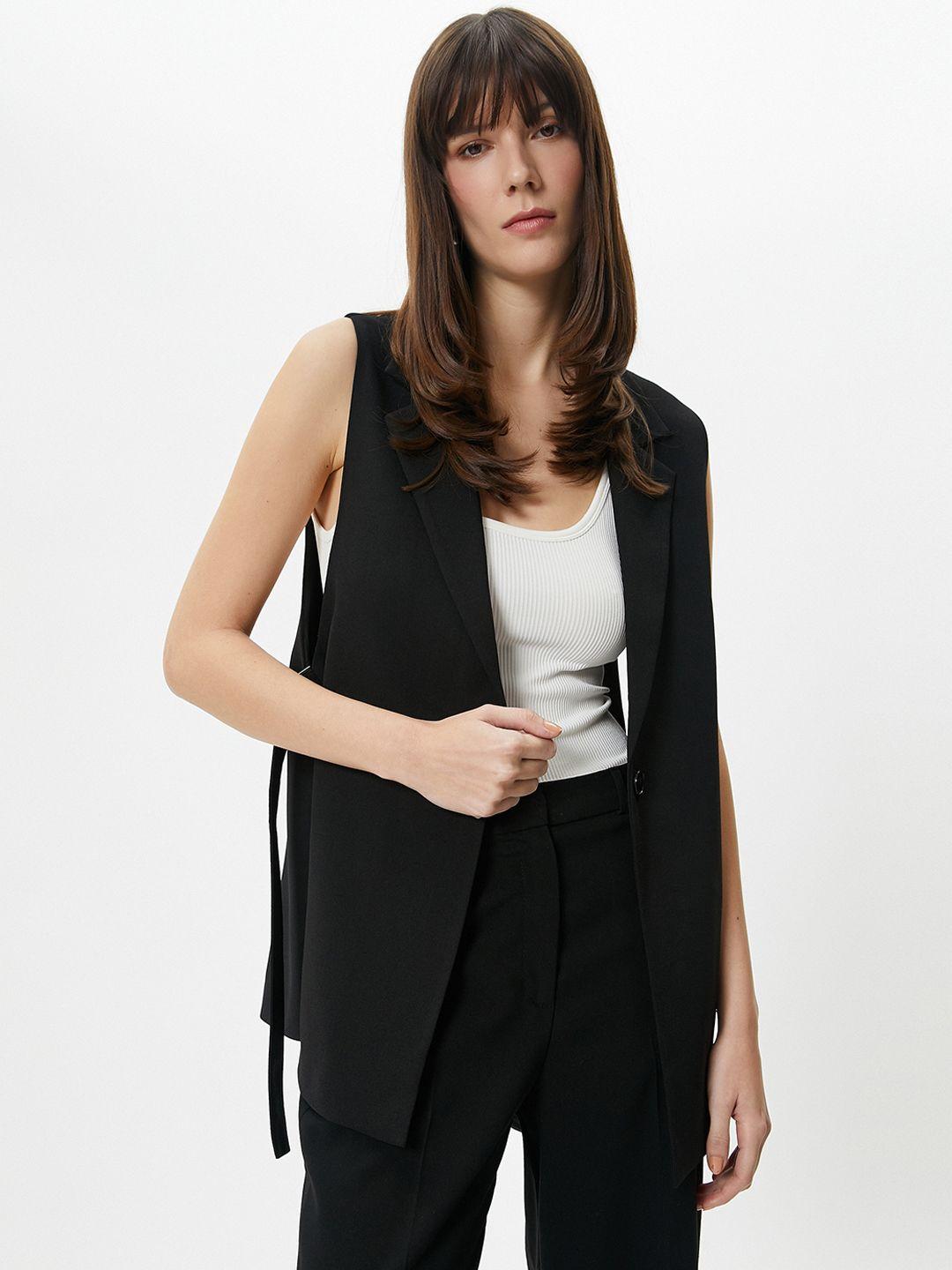 koton v-neck waistcoat