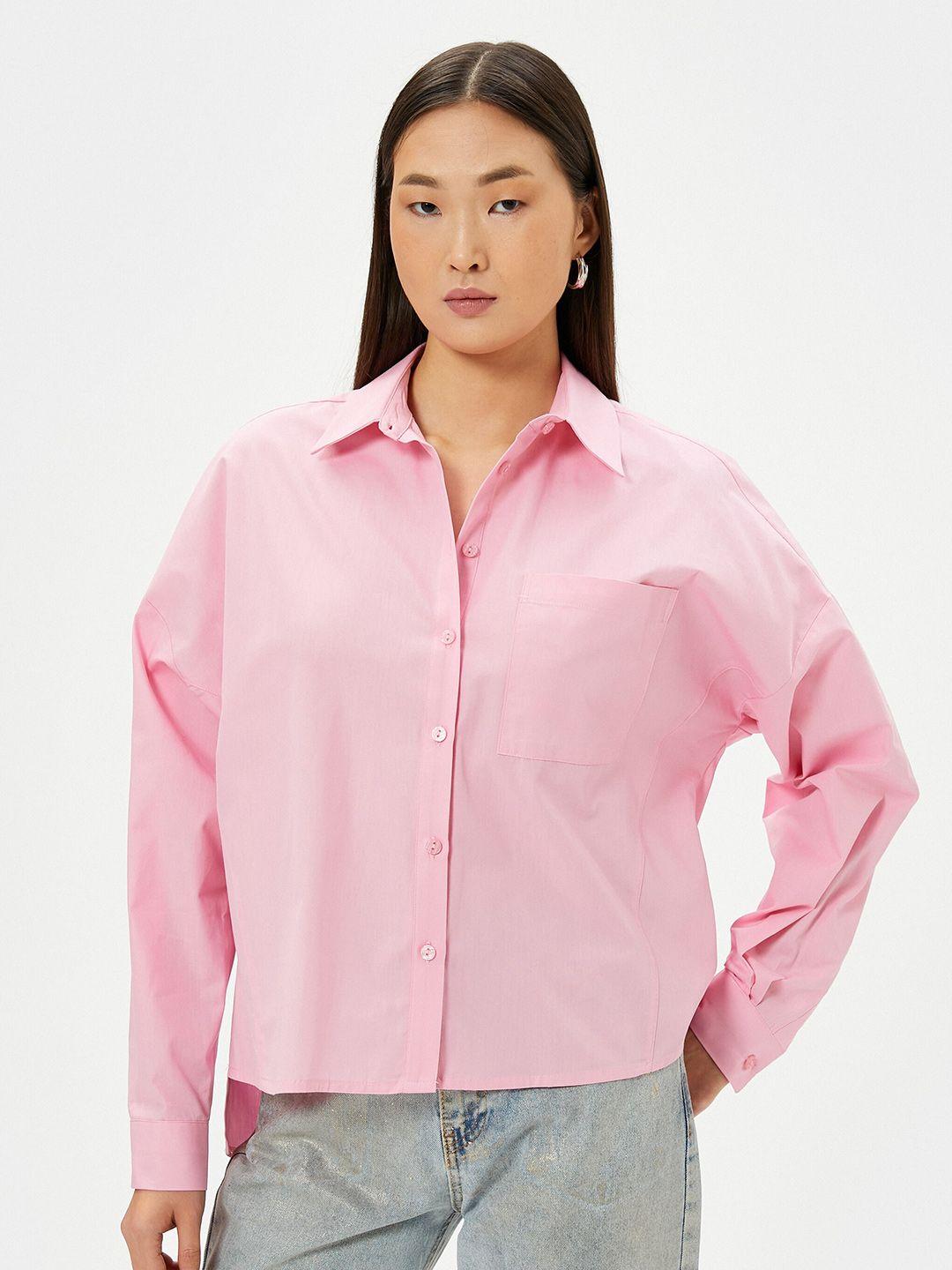 koton women opaque casual shirt