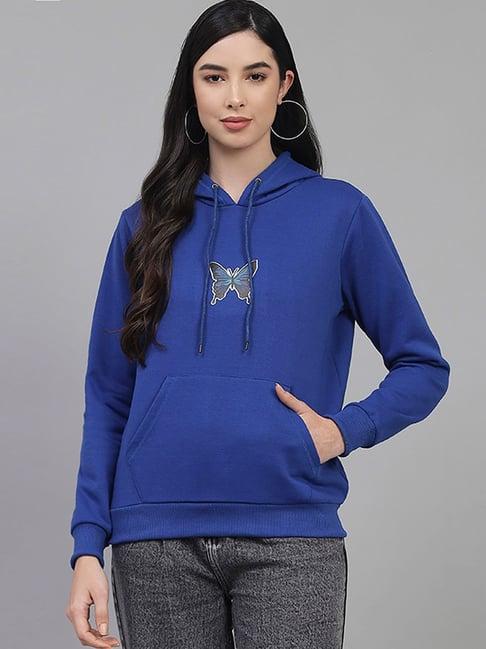 kotty blue printed sweatshirt