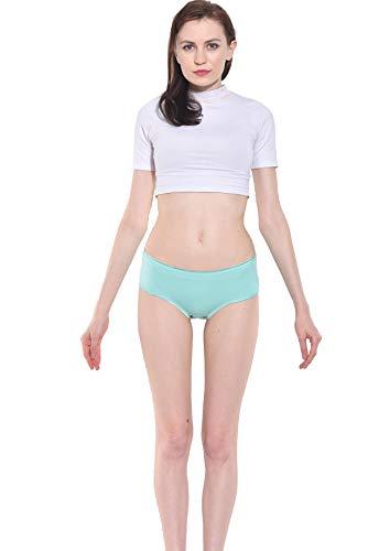 kotty blue solid cotton women panty (26,blue)