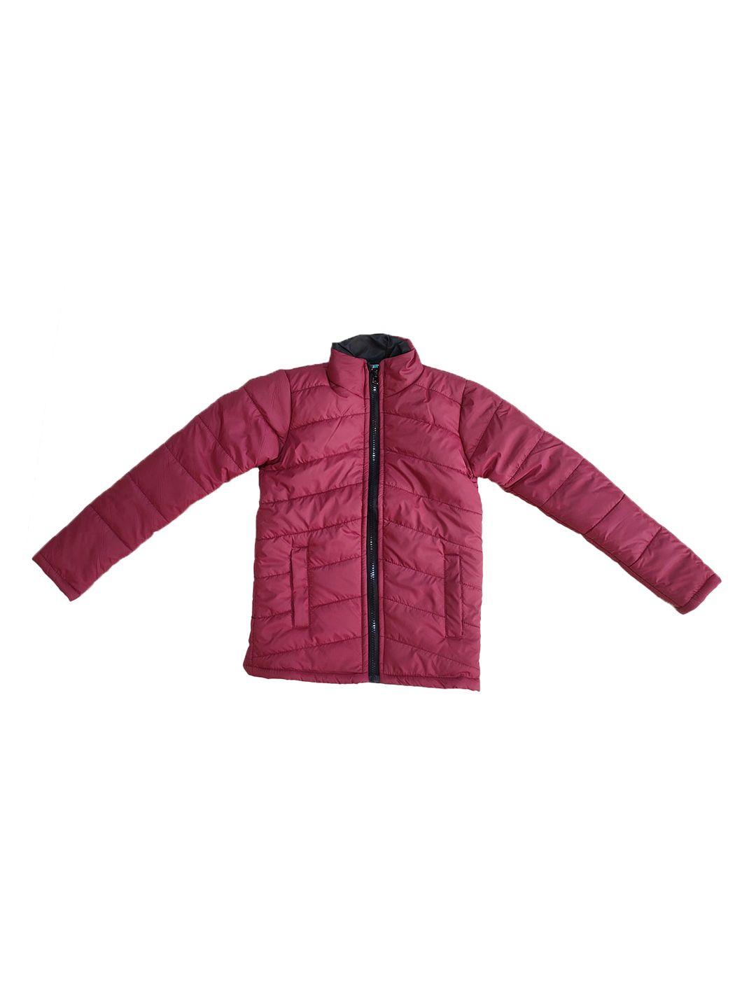 kotty boys maroon outdoor padded jacket