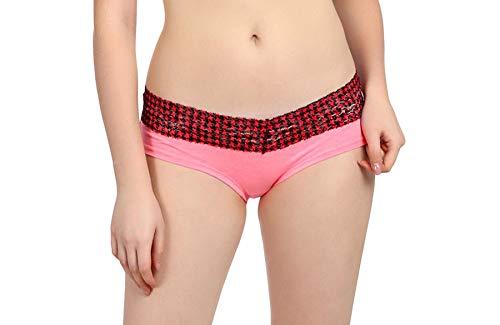 kotty coral solid cotton women panty (28,red)