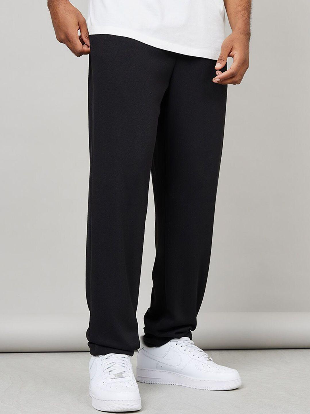 kotty men mid-rise relaxed-fit track pants