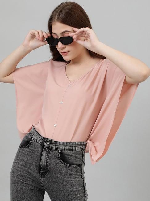 kotty pink regular fit top